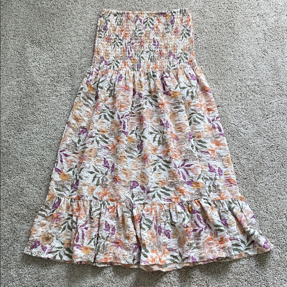 Stitch Fix • Convertible Floral Skirt/Dress